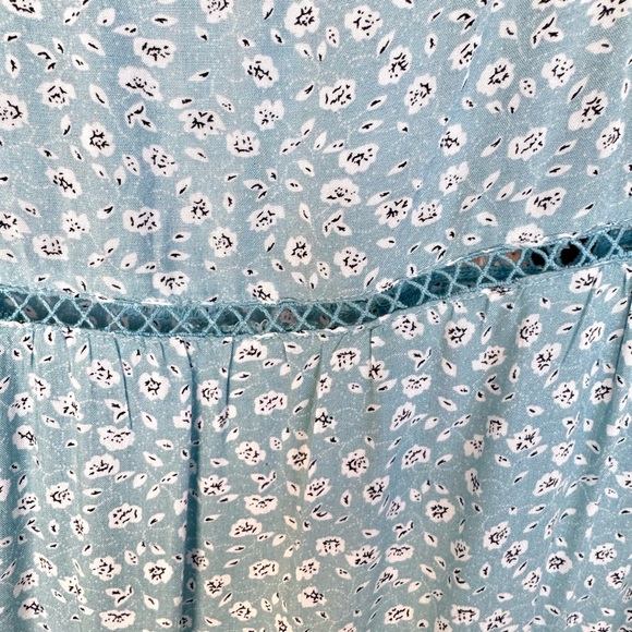 Anthropologie Easel Boho Floral Tiered Maxi Dress | Free People Style - Picture 6 of 9